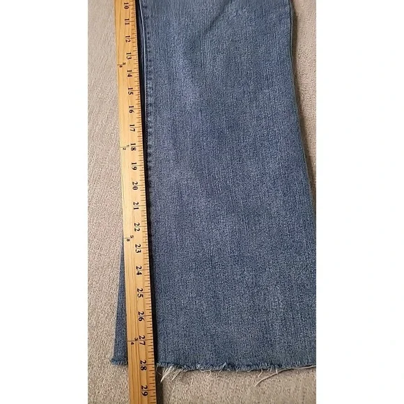 Democracy Jeans Flair Leg Ab Technology Denim Women's Size 12 High Rise Jeans - Picture 6 of 12